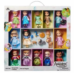 Disney 5” Animators Collection Mini Doll Gift Set