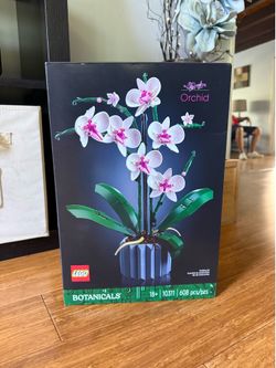 Real Lego Orchid set