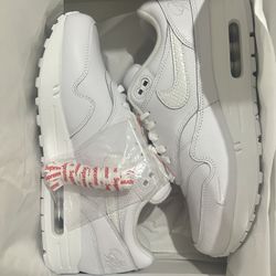 Supreme Air Max 1 87 Triple White Size 9M