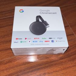 Sealed Google Chromecast New 