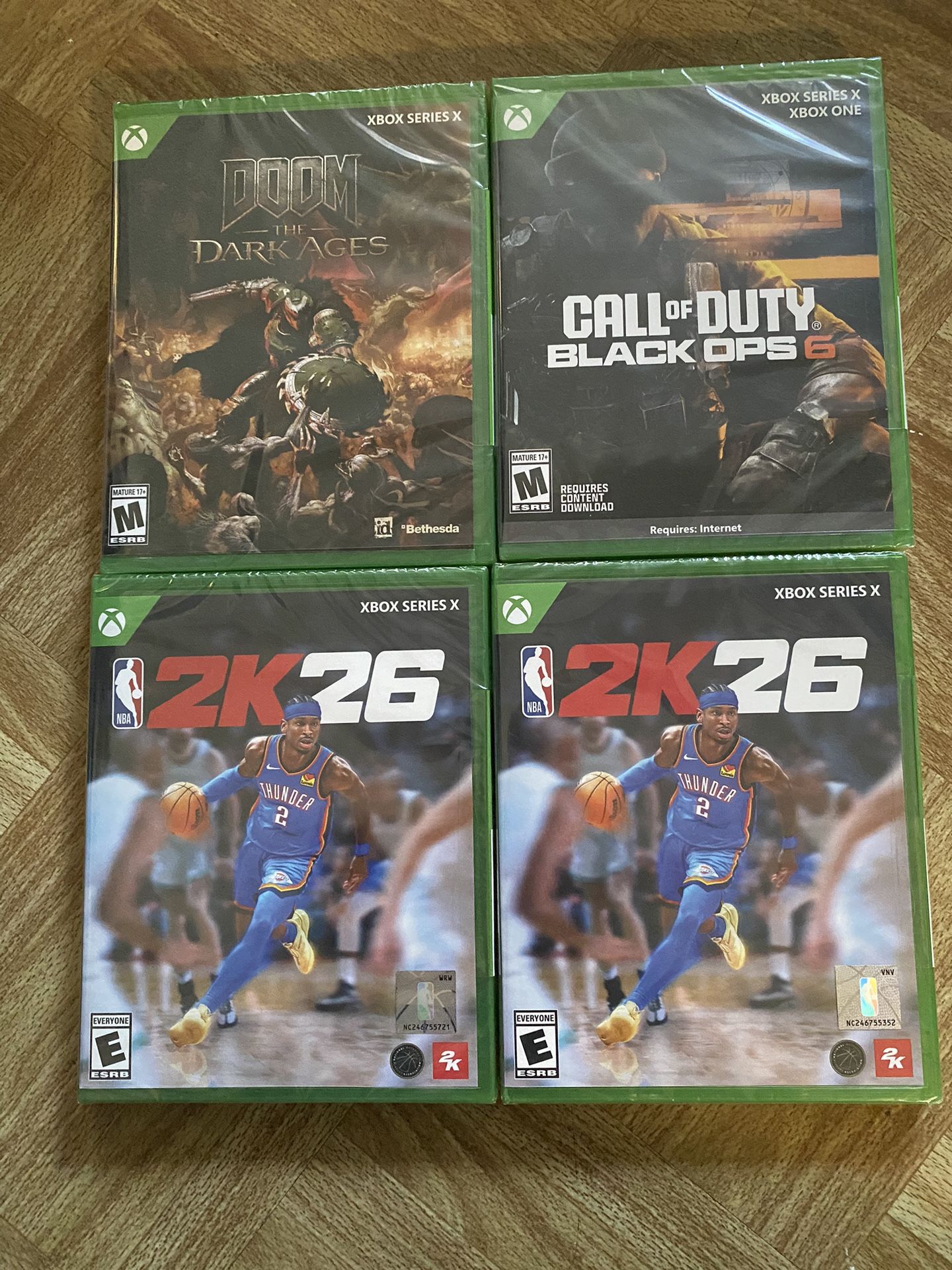 Xbox Games Brand New Sealed 