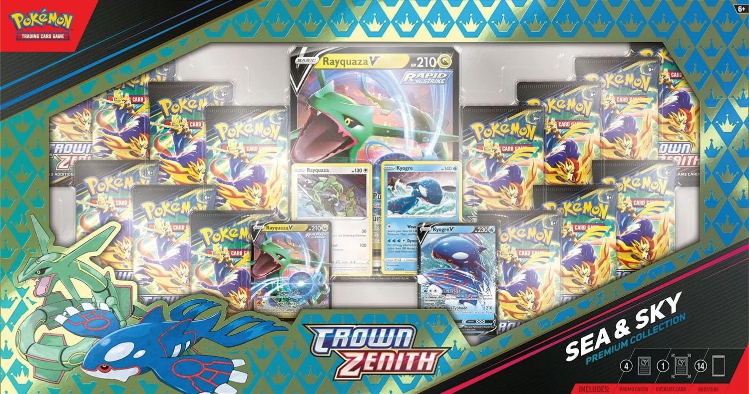 Pokemon TCG Sea And Sky Crown Zenith Premium Collection