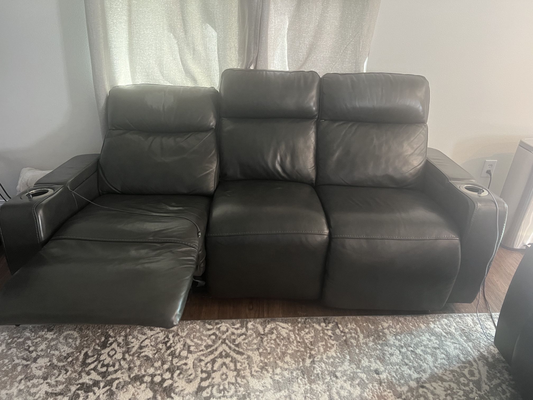 Leather Couch Set