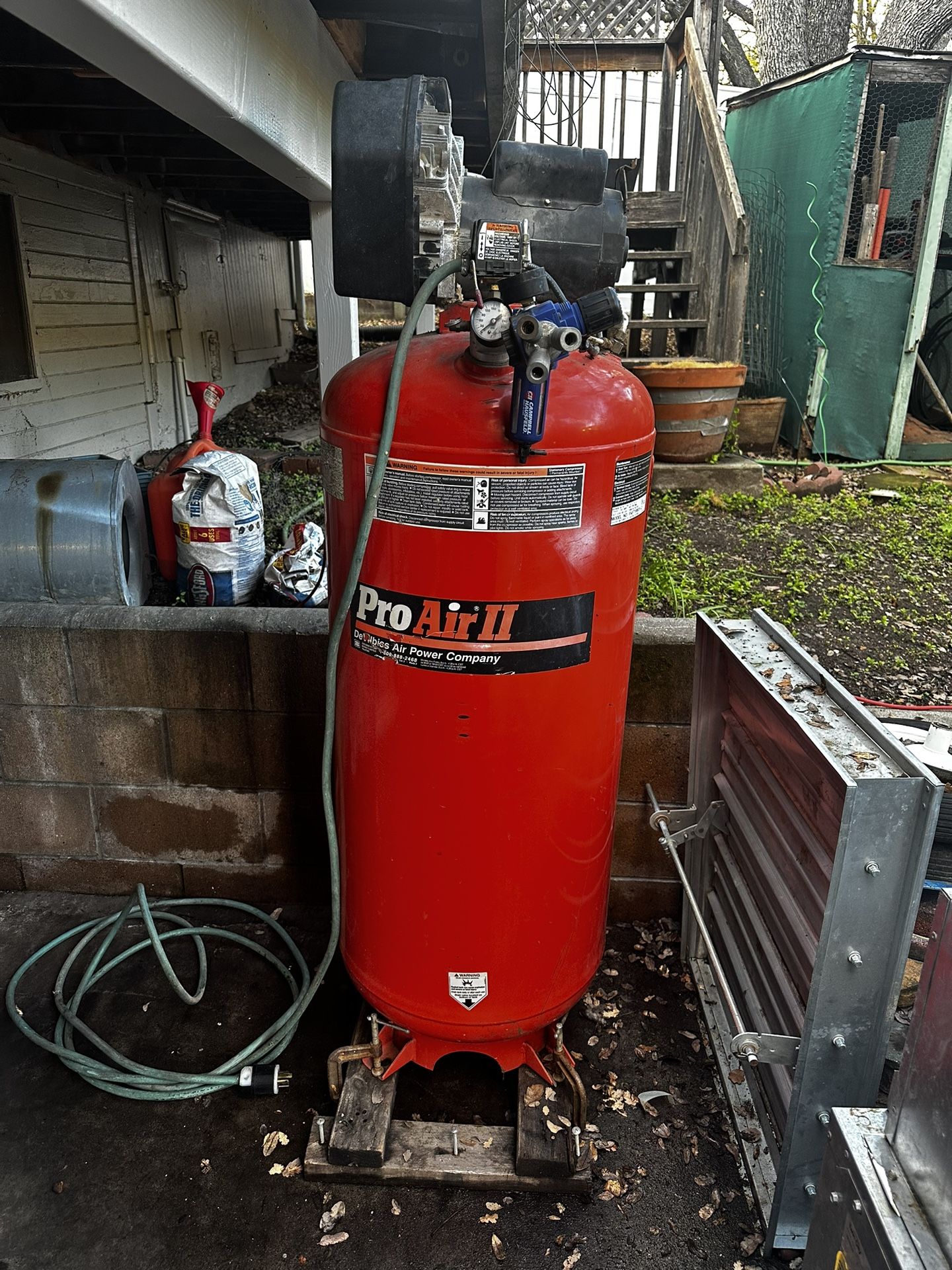 Pro Air II 60 Gallon Air compressor