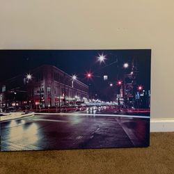 Iconic Chicago Bucktown Painting