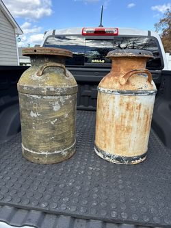 Antique Milk Cans