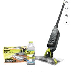 Shark VACMOP Pro Trapeador Aspirador Inalambrico para Pisos Duros con Almohadilla VACMOP Desechable