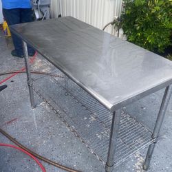 Mesa De Acero Inoxidable 