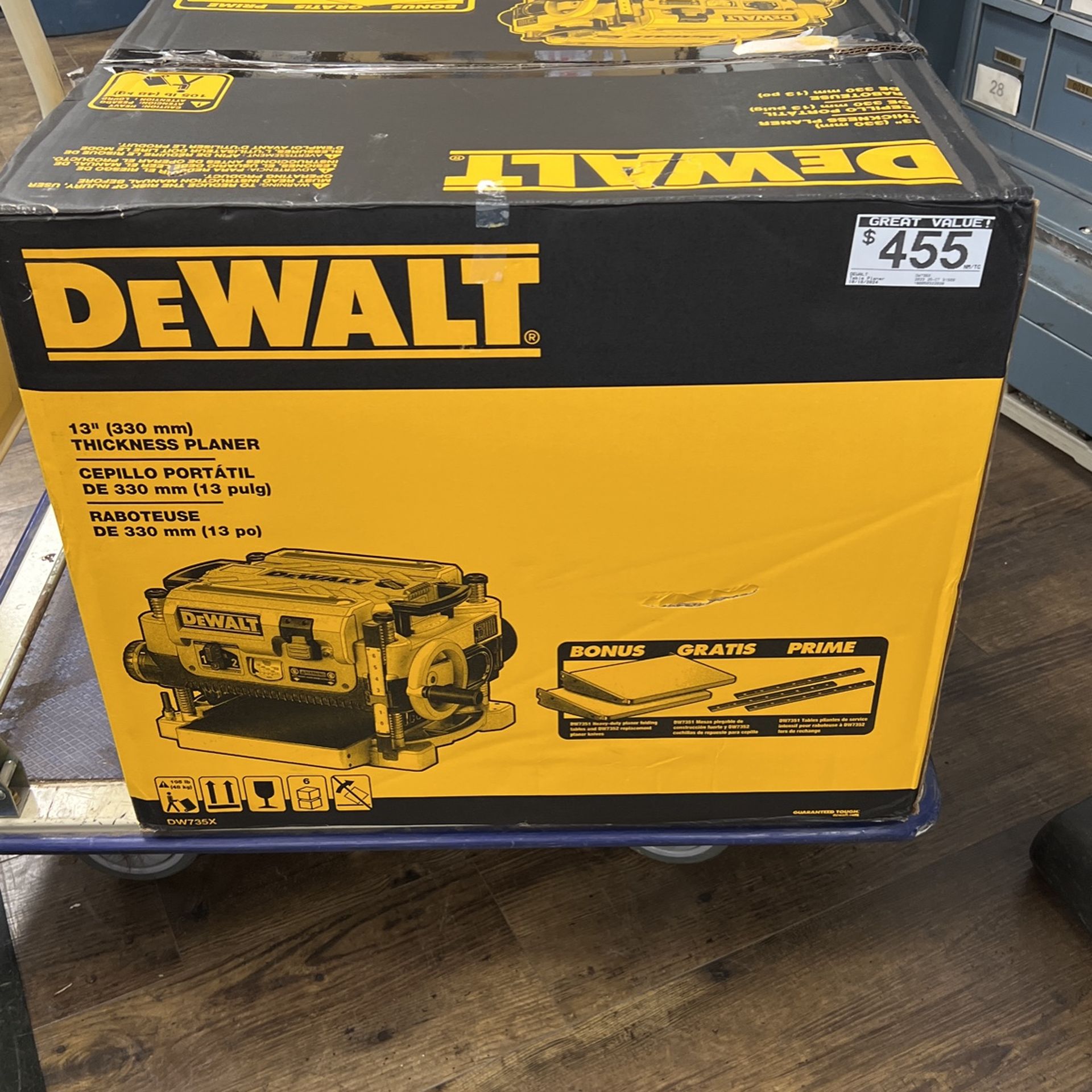 Dewalt DW735x Table Planer