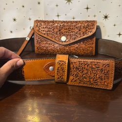 Wallet And Belt
