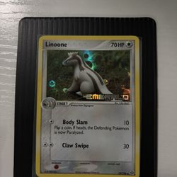 Pokémon Linoone Ex Emerald Reverse Holo Stamped
