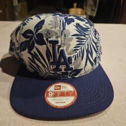 Los Angeles LA Dodgers Hawaiian Tropical Style Cap 