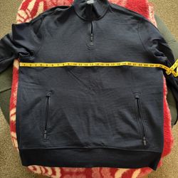 Men’s 1/4 Zip Polo Sweater