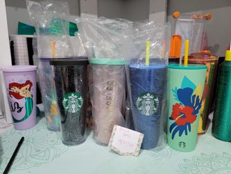 Starbucks cups