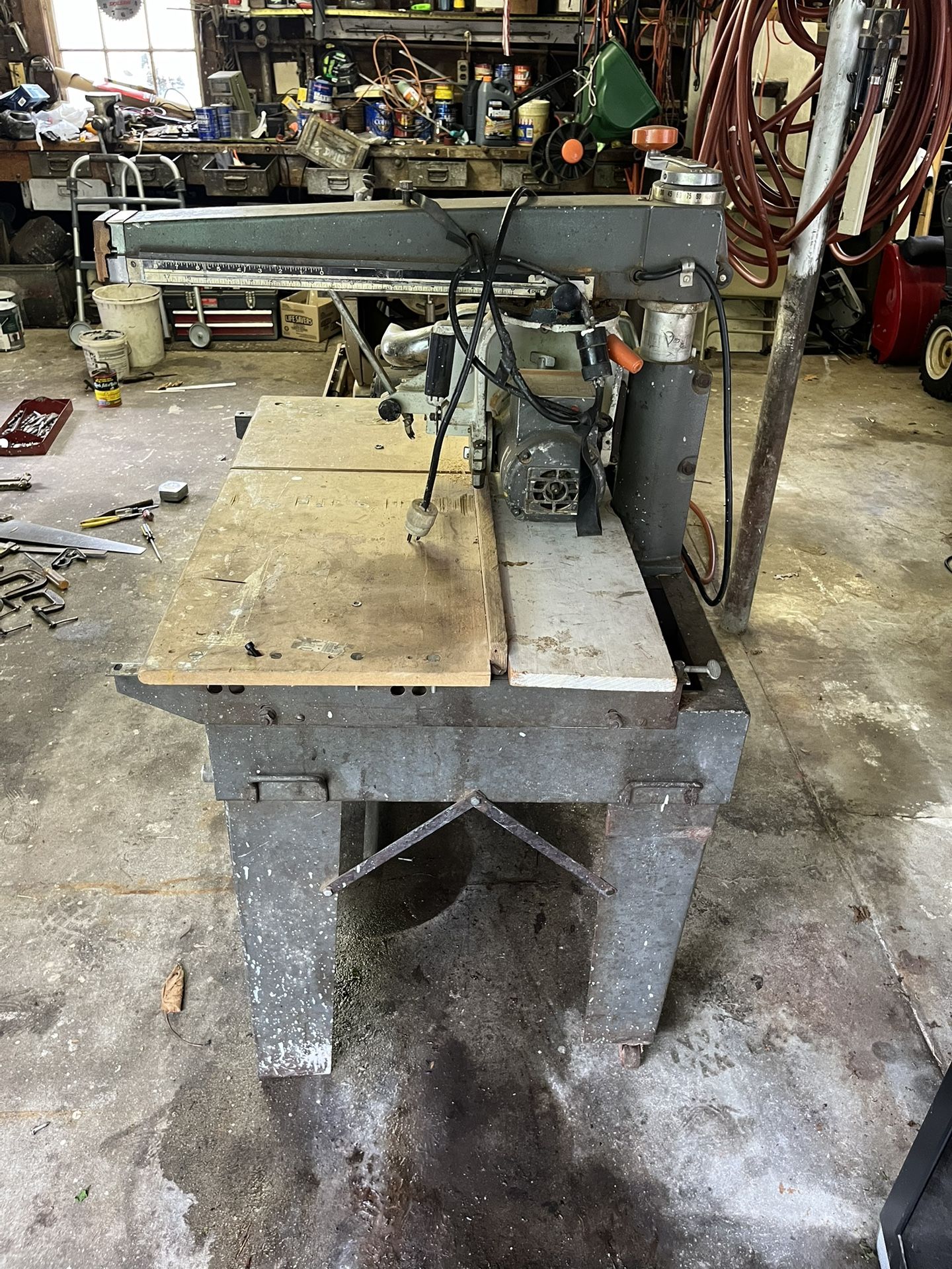 Vintage Radial Arm Table Saw