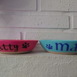 Cat/ Dog Bowl Personalized
