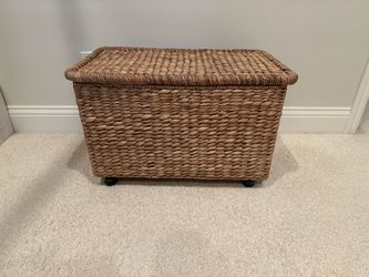 Wicker Storage Crate