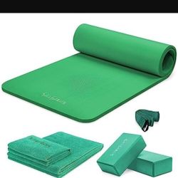 HEMMINGWEIGHT 6 PIECE YOGA MAT SET