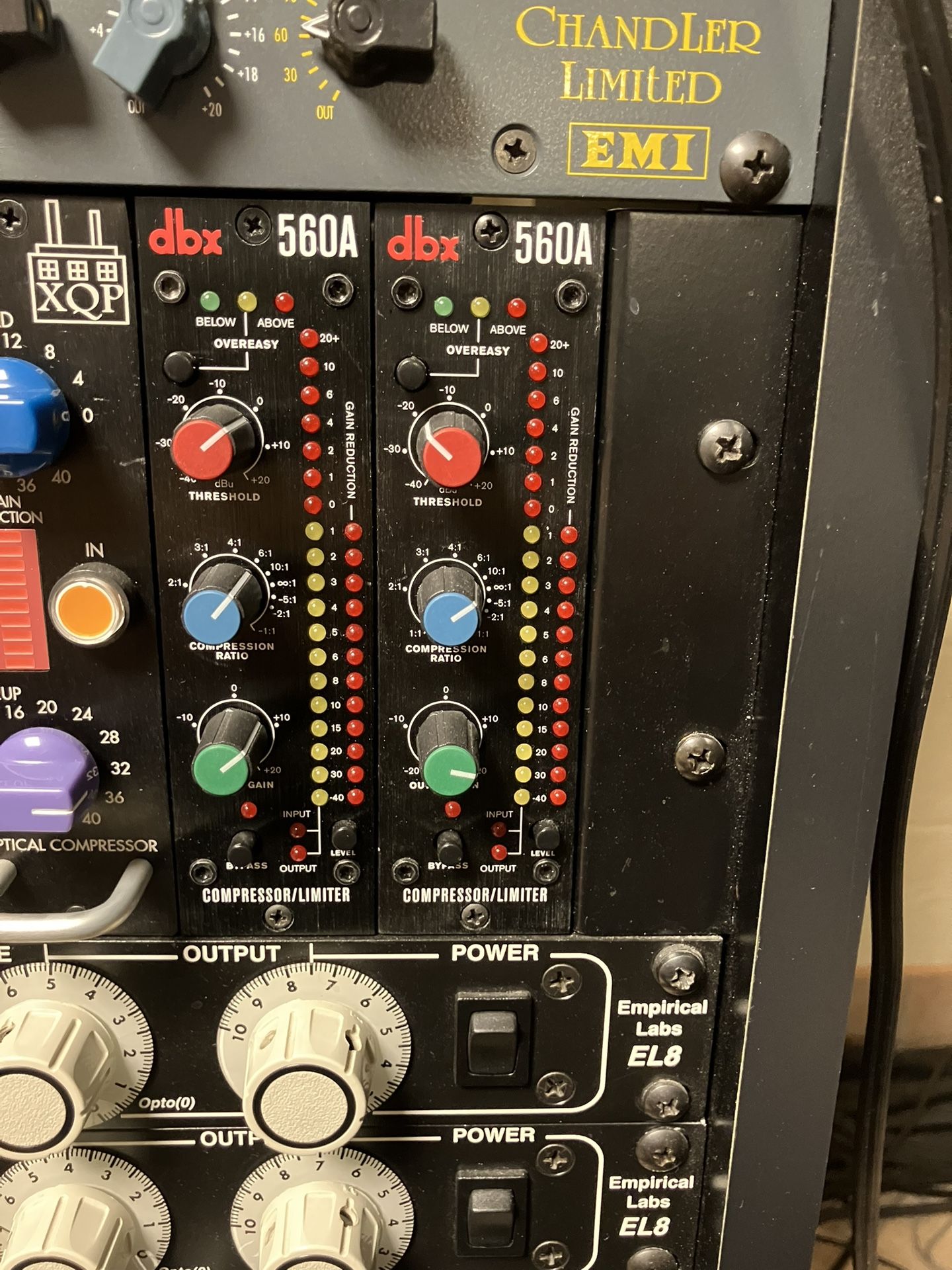 DBX 160 compressors in 500 series