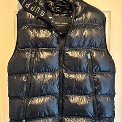 Supply And Demand Men’s Puffer Jacket Shiny