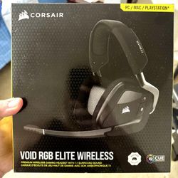 CORSAIR Void RGB Elite Wireless Headphones