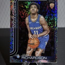 #225 Jase Richardson 2025-26 Topps - Sandglitter Rookie