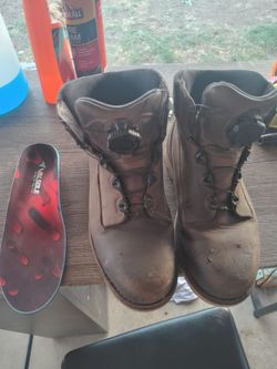 Red Wing Steal toe boots