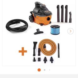 Rigid 4 Gal Vaccum With Car Detailing Kit 