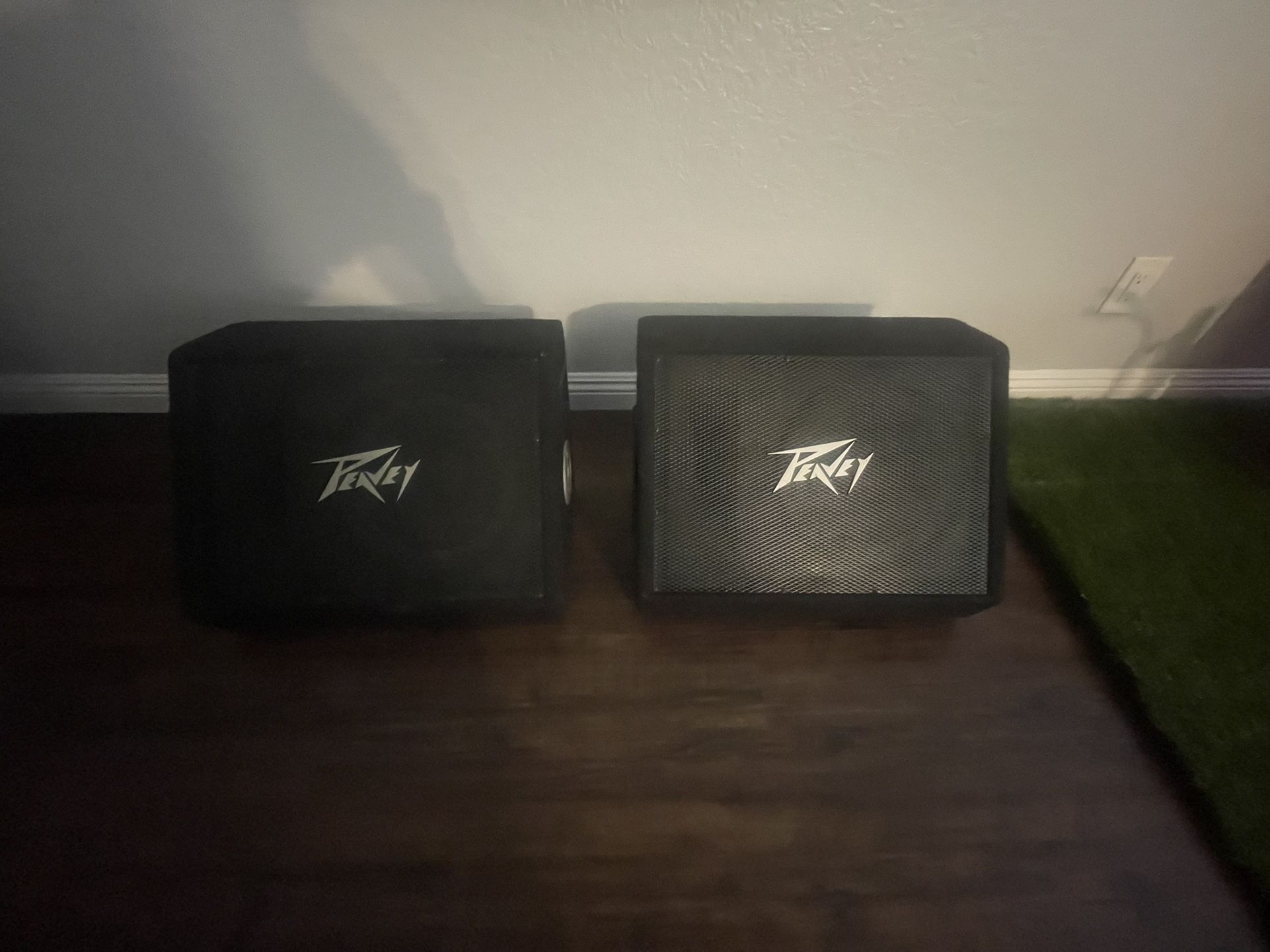 Pair Of Peavey Loudspeakers Stage Monitors 112Ti