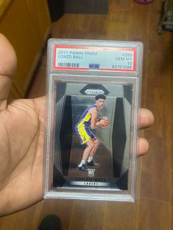 2017 Panini Prizm Lonzo Ball Rookie PSA 10