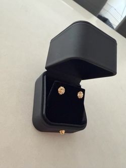 10k gold nugget earrings
