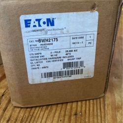 Eaton 175 Main Breaker