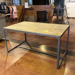 Metal Frame Table Retail Display
