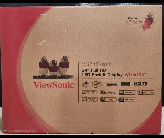 ViewSonic VG2439smh Monitor