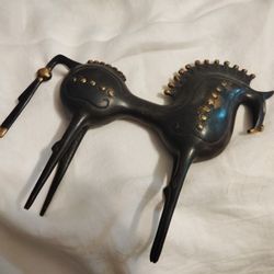Antique Solid Bronze War Horse, aka Greek Horse, aka Egyptian Horse, aka Asian Horse