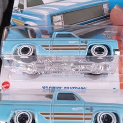 Hot Wheels Chevy Silverado 2 For 10