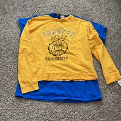 Yellow Long Sleeve University
