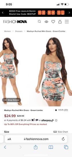 Fashion Nova dress 
