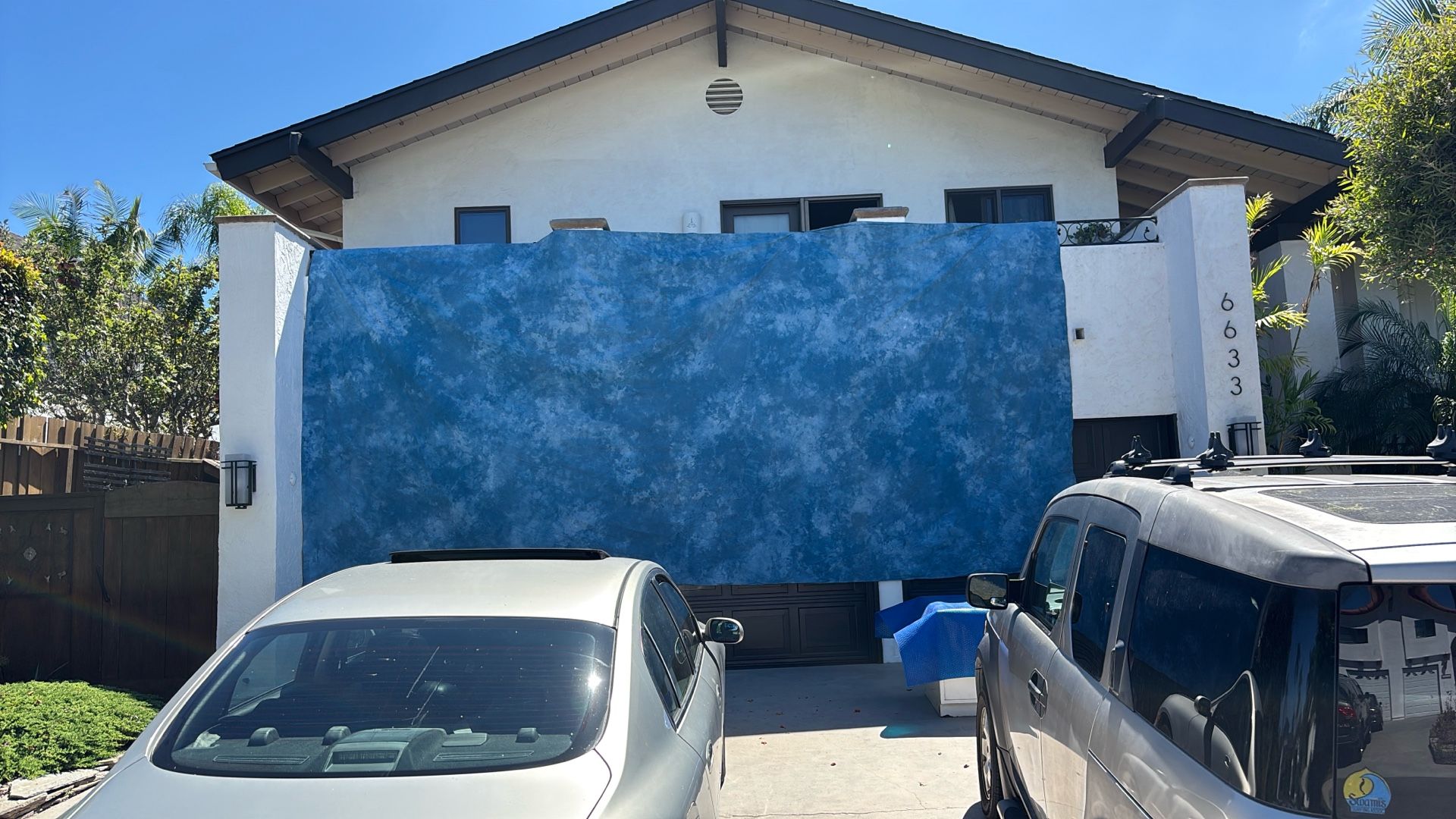 10x20 Foot Heavy Duty Canvas Azure Blue