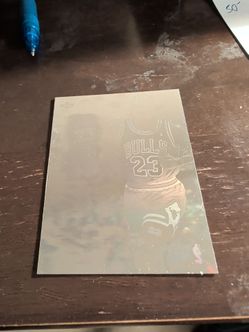 1991 upper Deck card number aw4 Michael Jordan hologram