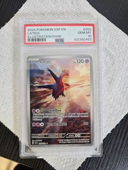 Latios Surging Sparks PSA 10
