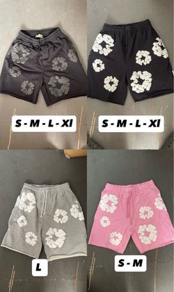 Denim tear shorts