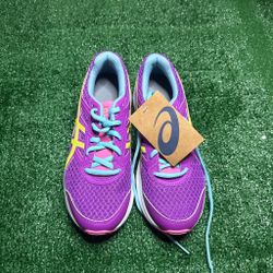 ASICS Running Sneakers Purple and Teal