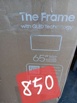 SAMSUNG 65"INCH QLED 4K THE FRAME TV LS03D 