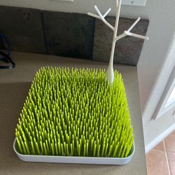 Boon Grass With Tree Baby Blotle Drying Rack