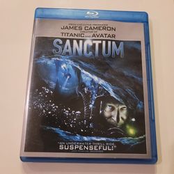 $5 BLU RAY , SANCTUM BLU RAY / DVD ONLY NO DIGITAL OR DVD. $5 OR TRADE FOR A MOVIE I DO NOT ALREADY OWN. 