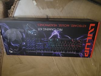New Mouse Keyboard and Headphones