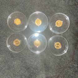 6-1/200th oz Gold Rounds