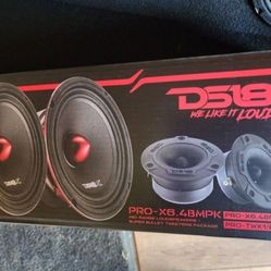 Ds18 Red Tip Speaker Package 