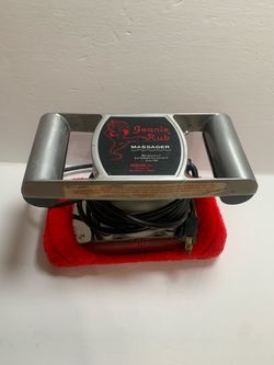 Vintage Jeanie Rub Massager Morfam Model M69-315A Full Body Deep Tissue